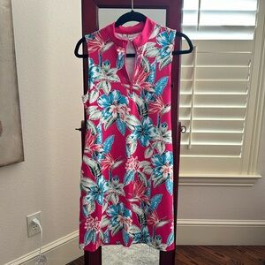 Tommy Bahama floral print golf dress size M